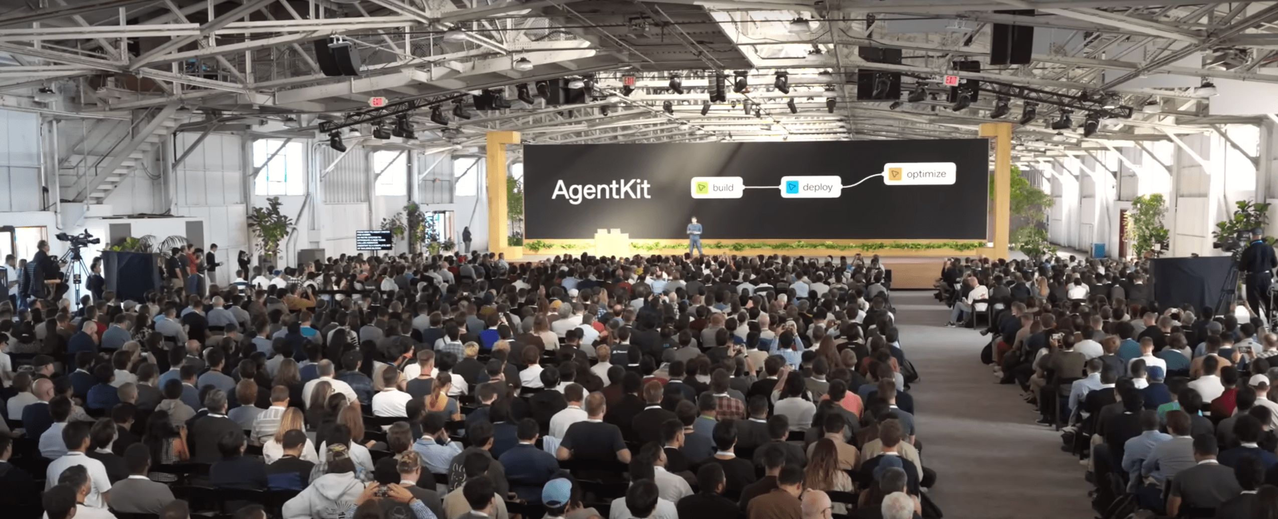 AgentKit à la conférence d'openAI San Fransico 2025