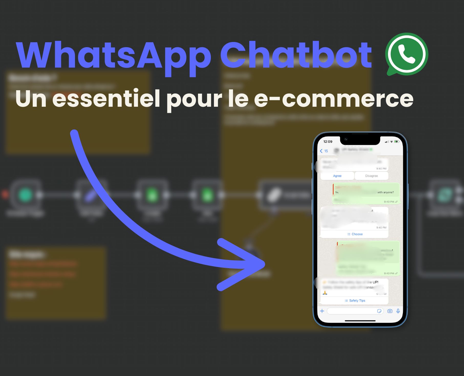 Créer un Chatbot WhatsApp dédié SAV e-commerce (2026)