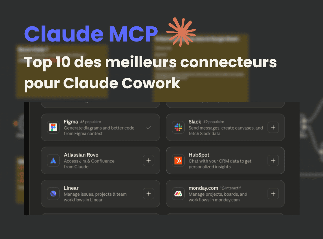 Connecteurs Claude Cowork : Top 10 meilleurs MCP (2026)