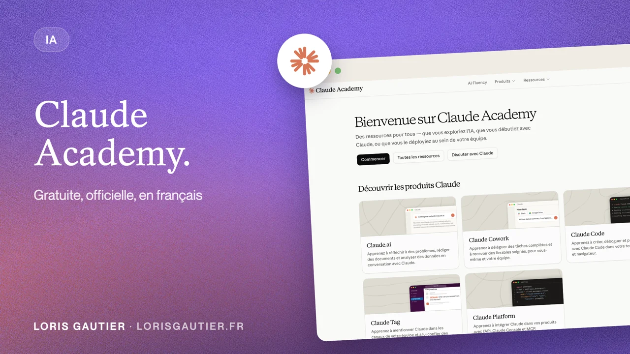 Claude Academy : ce que vaut la formation gratuite d'Anthropic