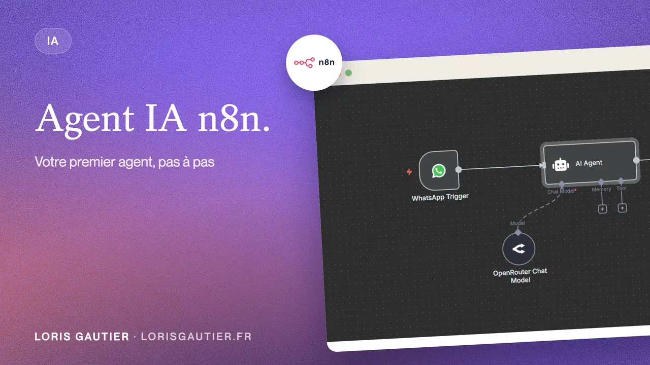 Créer ton premier Agent IA​ avec n8n (Tutoriel 2026)
