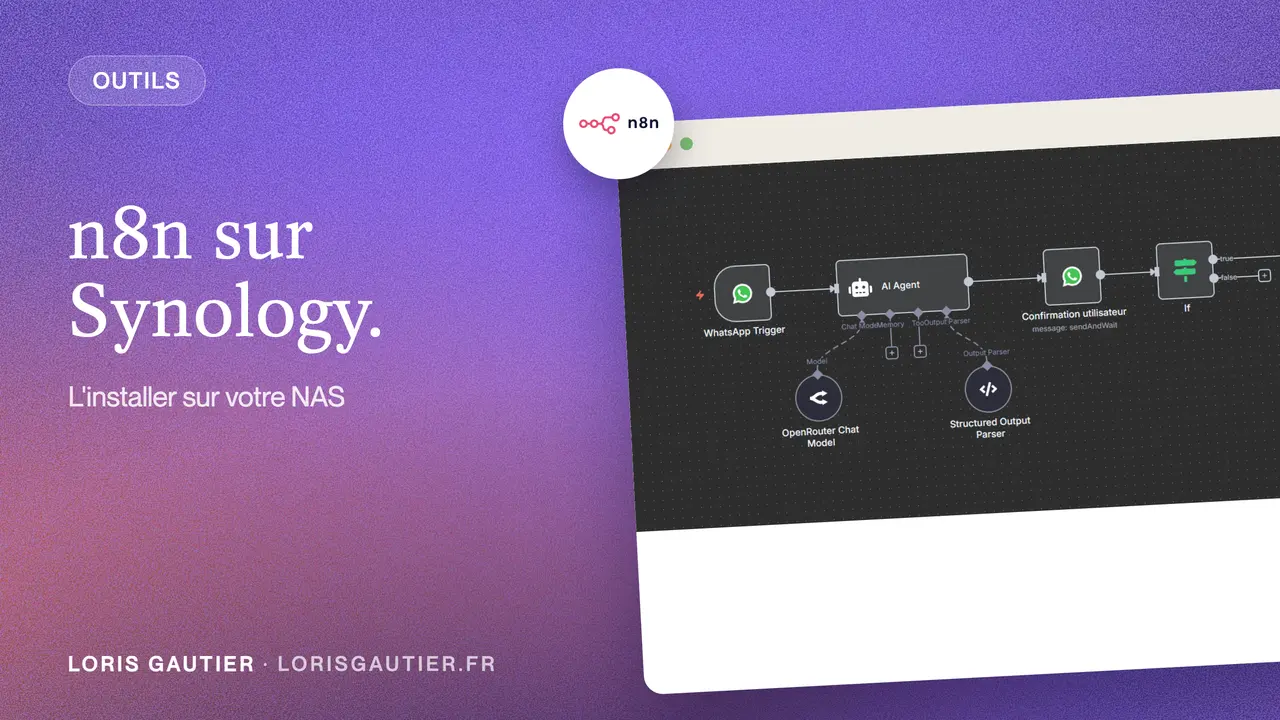 Installer n8n sur votre NAS Synology (Tutoriel 2026)